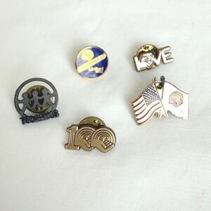 Vintage United Way Lapel Pin Lot | 1987 Centennial Volunteer Charity Pins